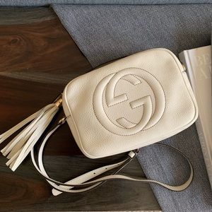 100% Authentic Gucci Camera/Disco bag in Off White